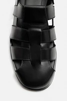LEATHER FISHERMAN SANDALS