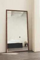 GRAND MIROIR MURAL RECTANGULAIRE CADRE BOIS
