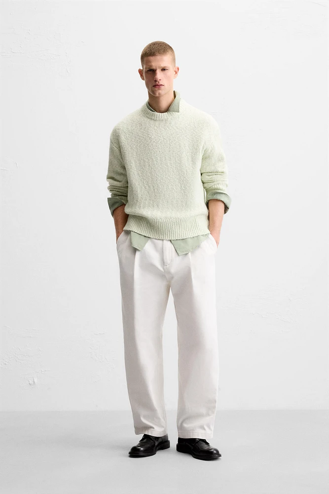 IRREGULAR TEXTURE SWEATER