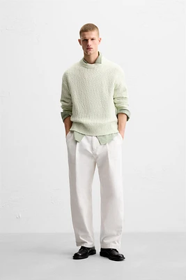 IRREGULAR TEXTURE SWEATER