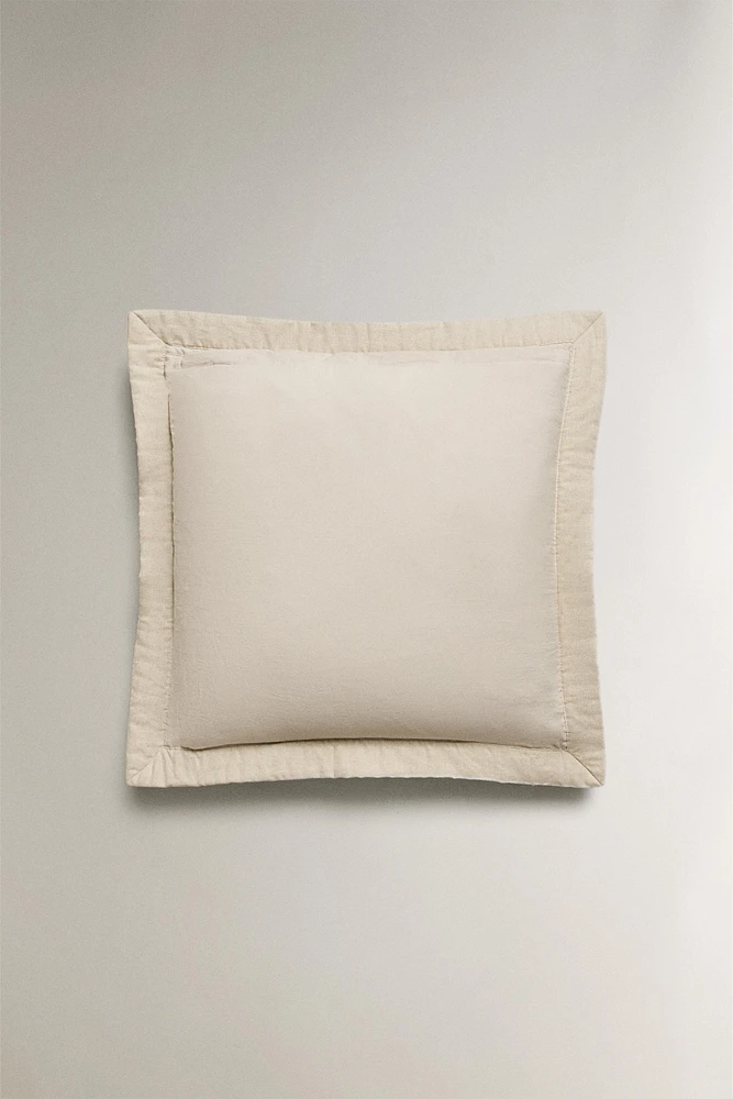 MICROFIBER PILLOW SHAM FOR QUILT