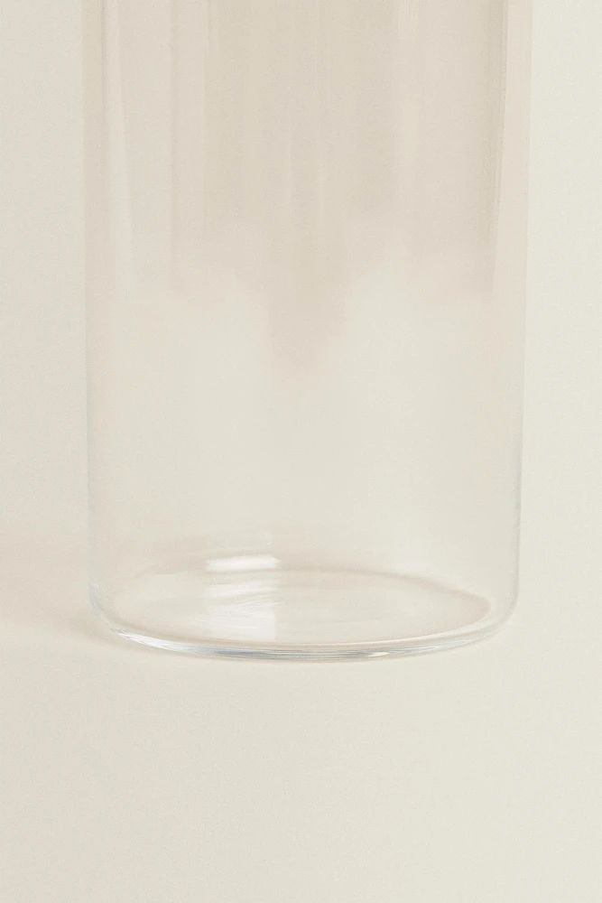 STRAIGHT CRYSTALLINE SOFT DRINK TUMBLER