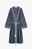 KIMONO BRODÉ CEINTURE