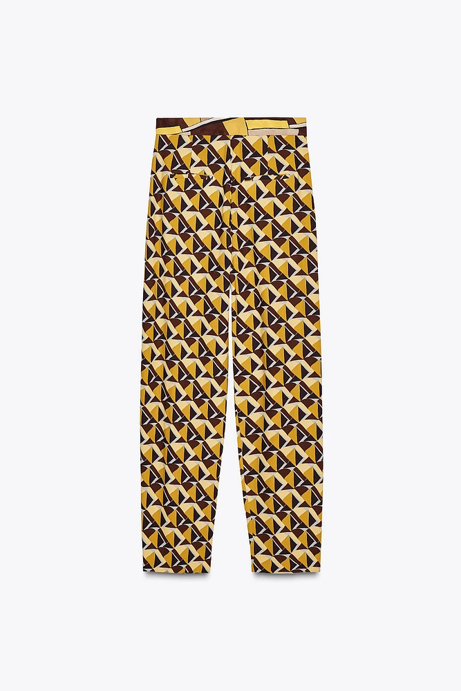 ZW COLLECTION PRINTED PANTS