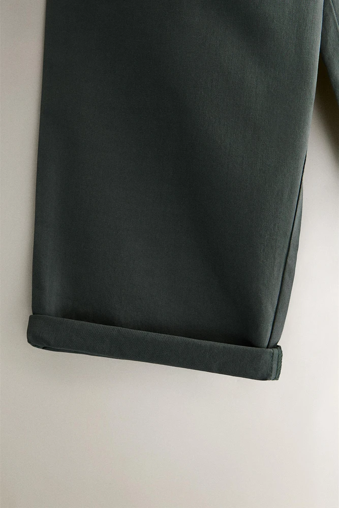 CHILDREN’S TWILL COTTON PANTS