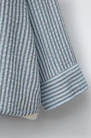 TEXTURED STRIPED SHIRT