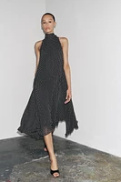 ZW COLLECTION HALTER POLKA DOT DRESS