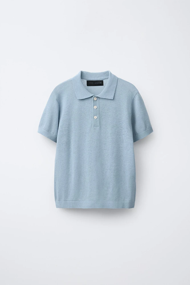 POLO COTON LIN