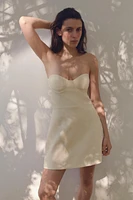 STRAPLESS MINI DRESS