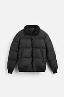 RUBBERIZED PUFFER JACKET