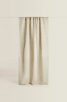 MEDIUM OPACITY FADED LINEN CURTAIN