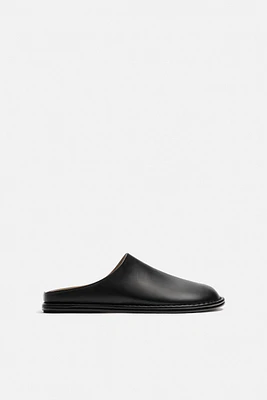 SABOTS EN CUIR LIMITED EDITION