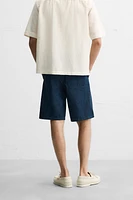 BERMUDA EN DENIM RELAXED FIT