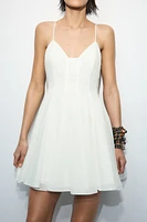 ROBE COURTE EN POPELINE ZW COLLECTION