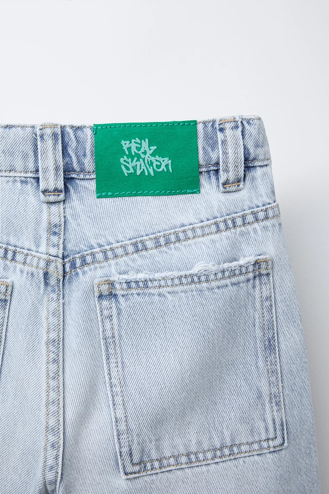 SHORT EN DENIM RELAXED BAGGY