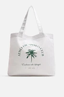 WOVEN SHOPPER BAG