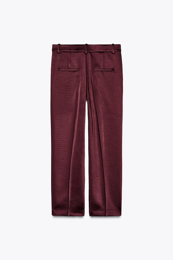 HEAVYWEIGHT SATIN PANTS ZW COLLECTION