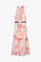 ROBE IMPRIMÉE À VOLANTS