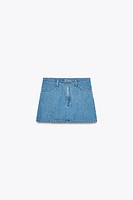 TRF DENIM MINI SKIRT