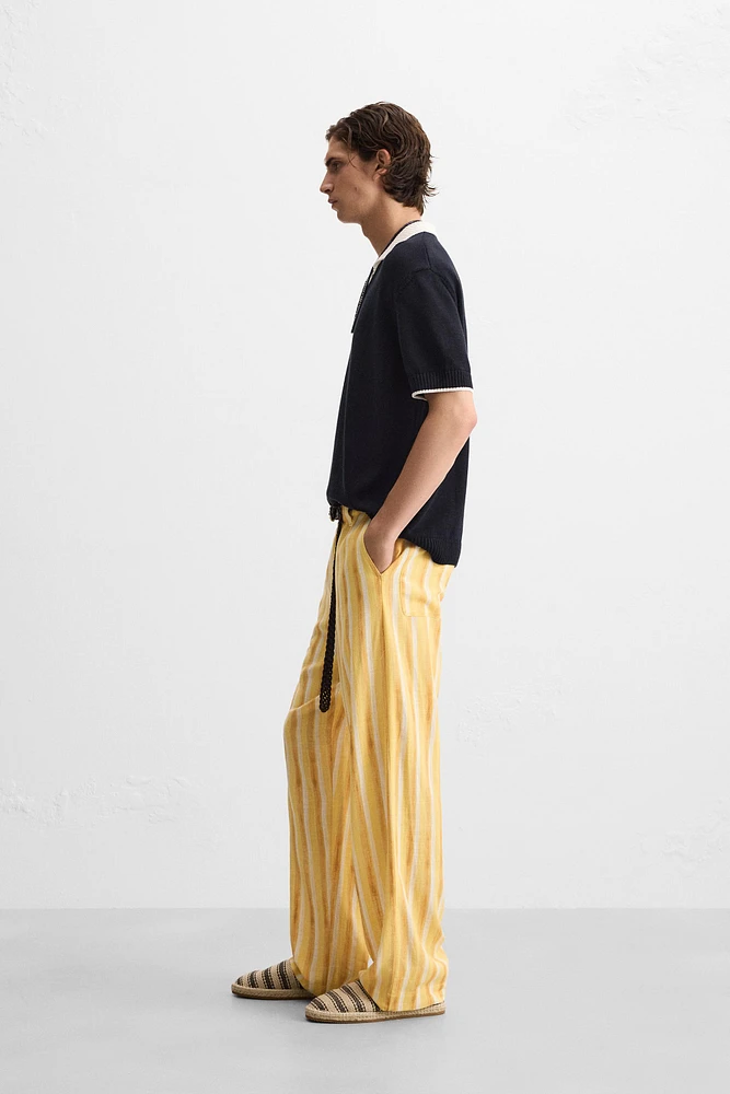 POLO EN MAILLE CONTRASTÉE