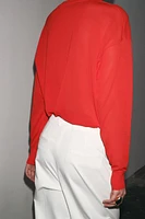 EXTRA-FINE KNIT TOP