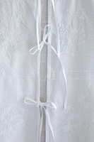 CHEMISE COTON FLEUR BRODÉES