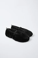 FAUX FUR MARY JANES LIMITED EDITION