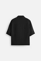 100% LINEN KIMONO SHIRT