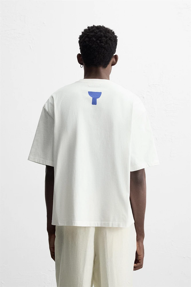 GEOMETRIC PATCH T-SHIRT