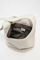 SAC SEAU ÉPAULE EN CUIR