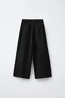WRINKLED EFFECT PANTS