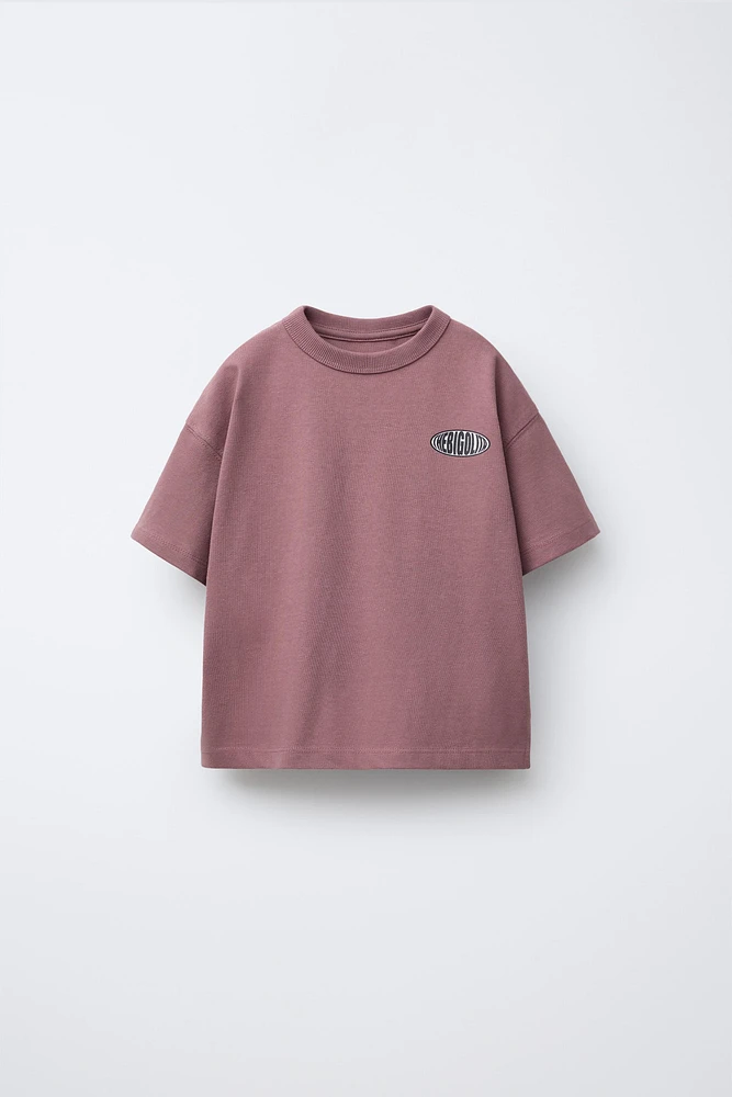 T-SHIRT IMPRIMÉ LOGO
