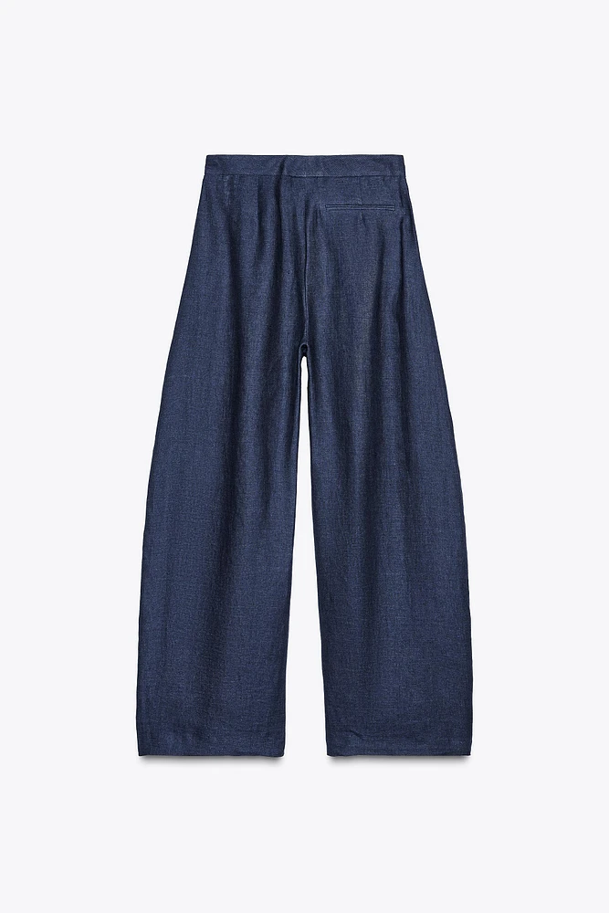 PANTALON 100 % LIN ZW COLLECTION LIMITED EDITION