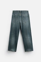 RELAXED FIT SEAM JEANS