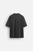 T-SHIRT DÉLAVÉ IMPRIM