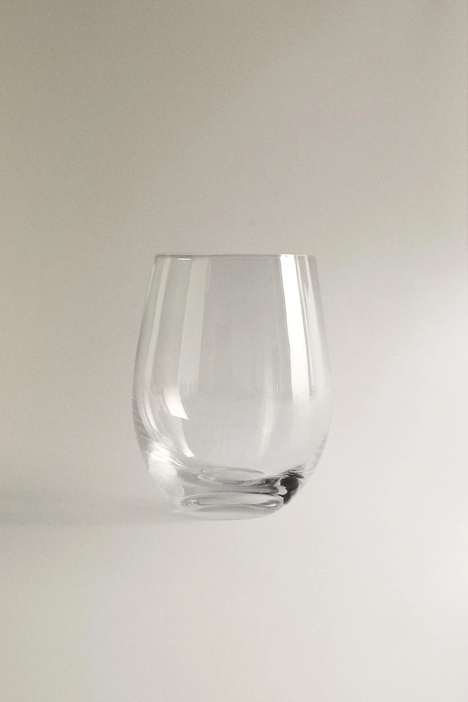SET OF ROUNDED GLASS TUMBLERS (SET OF 3)