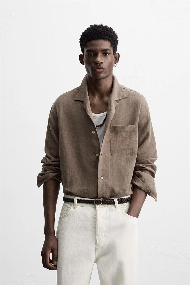 100% LINEN SHIRT
