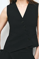 ZW COLLECTION ASYMMETRIC VEST