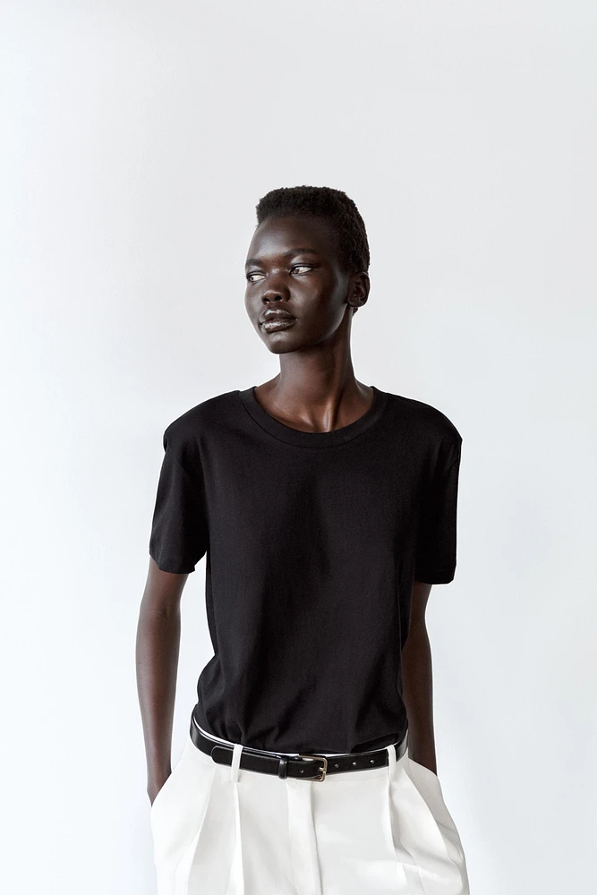 ENZYME FINISH COTTON T-SHIRT