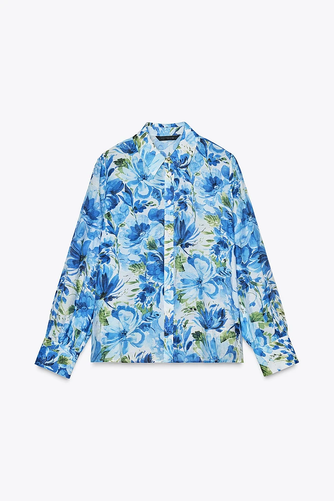 FLORAL PRINT SHIRT