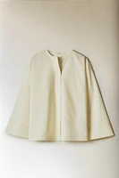 OPENWORK COTTON SHIRT