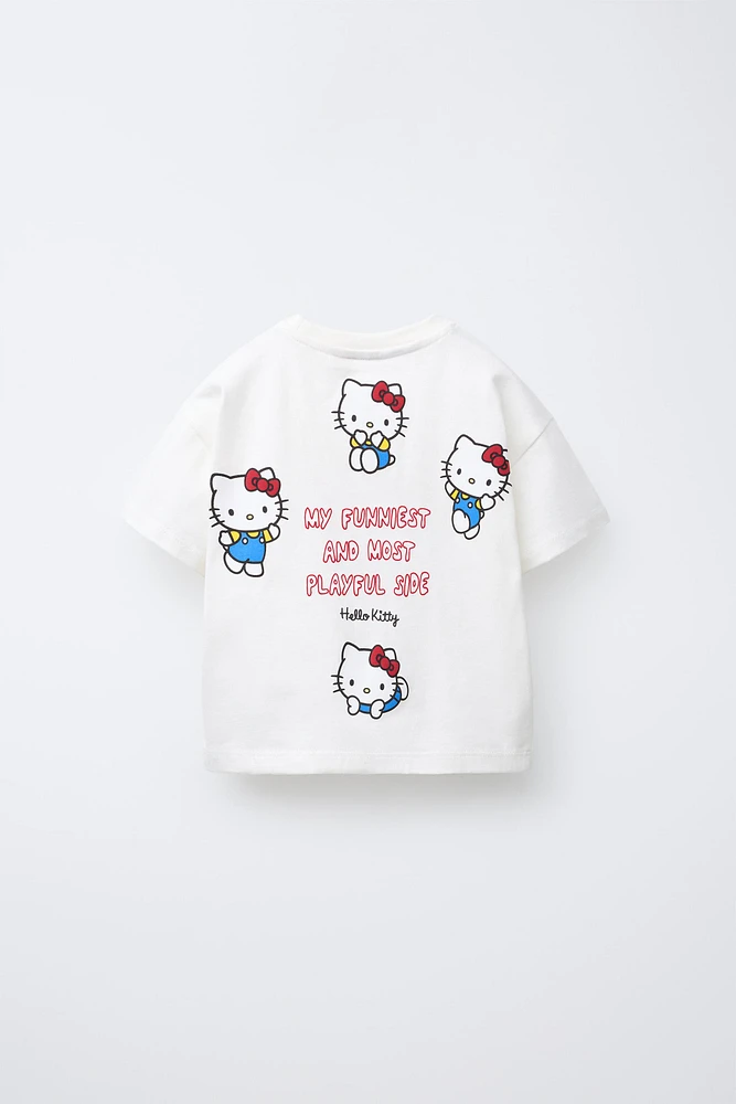 T-SHIRT BRODÉ HELLO KITTY © SANRIO