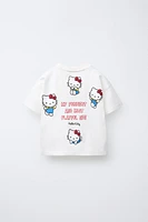 T-SHIRT BRODÉ HELLO KITTY © SANRIO