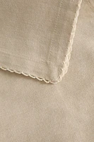 SCALLOPED NAPKINS (PACK OF 2)