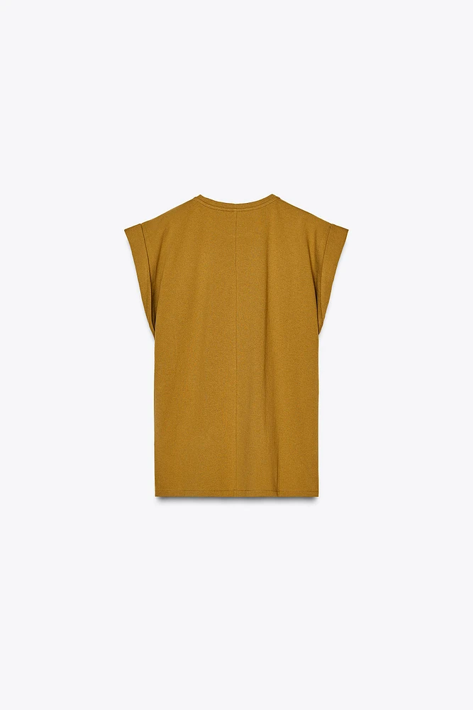 RUSTIC DROP SHOULDER T-SHIRT