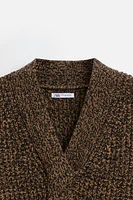 100% WOOL KNIT VEST