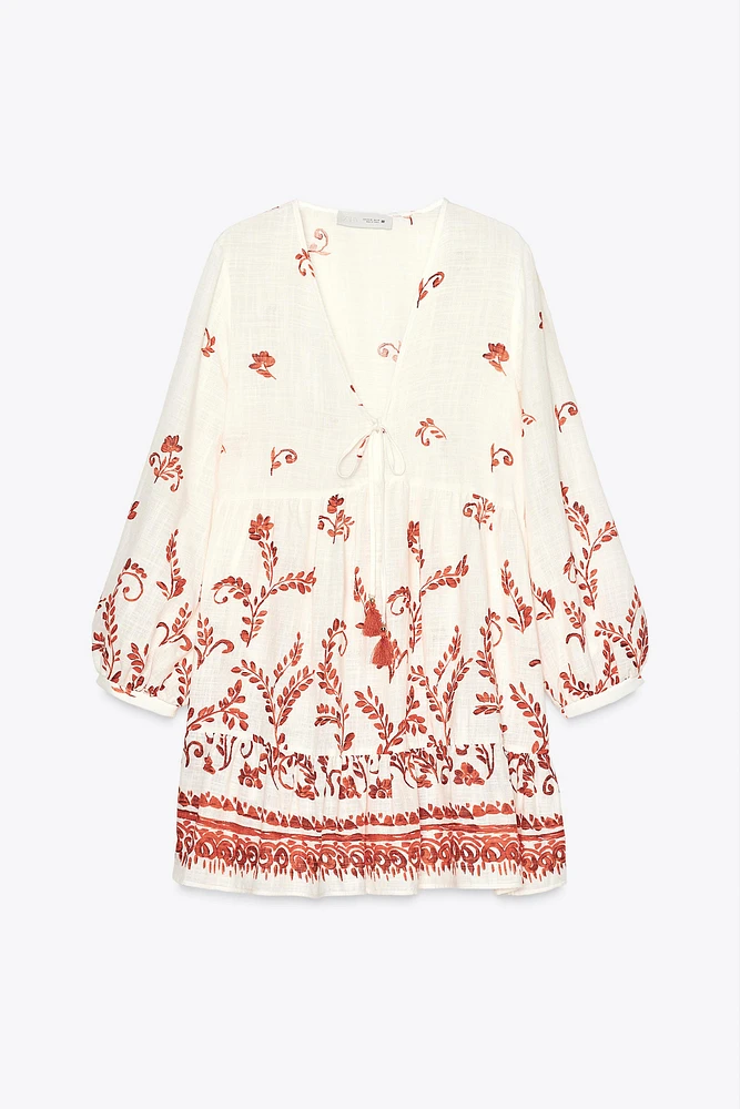 ROBE MINI IMPRIMÉE