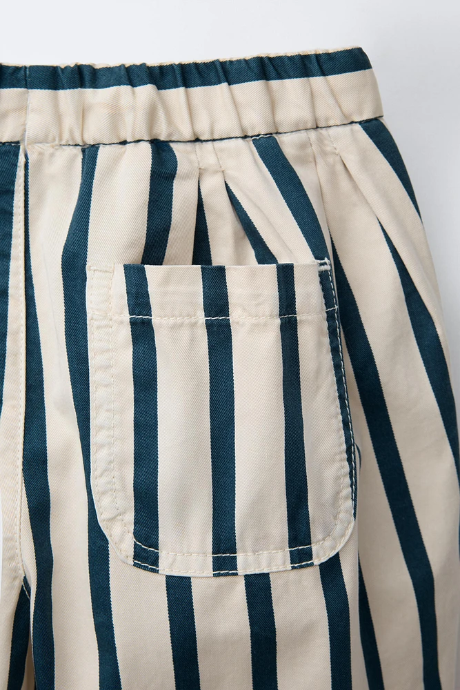 PANTALON BALLON RAYÉ