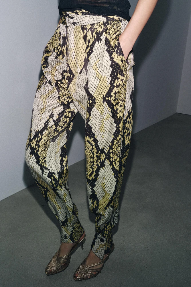 PANTALON IMPRIMÉ ANIMAL ZW COLLECTION