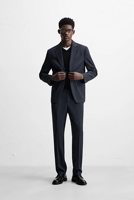 PINSTRIPE SUIT PANTS